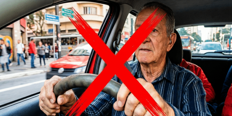 Petição pede proibição do direito de dirigir para motoristas idosos com mais de 75 anos