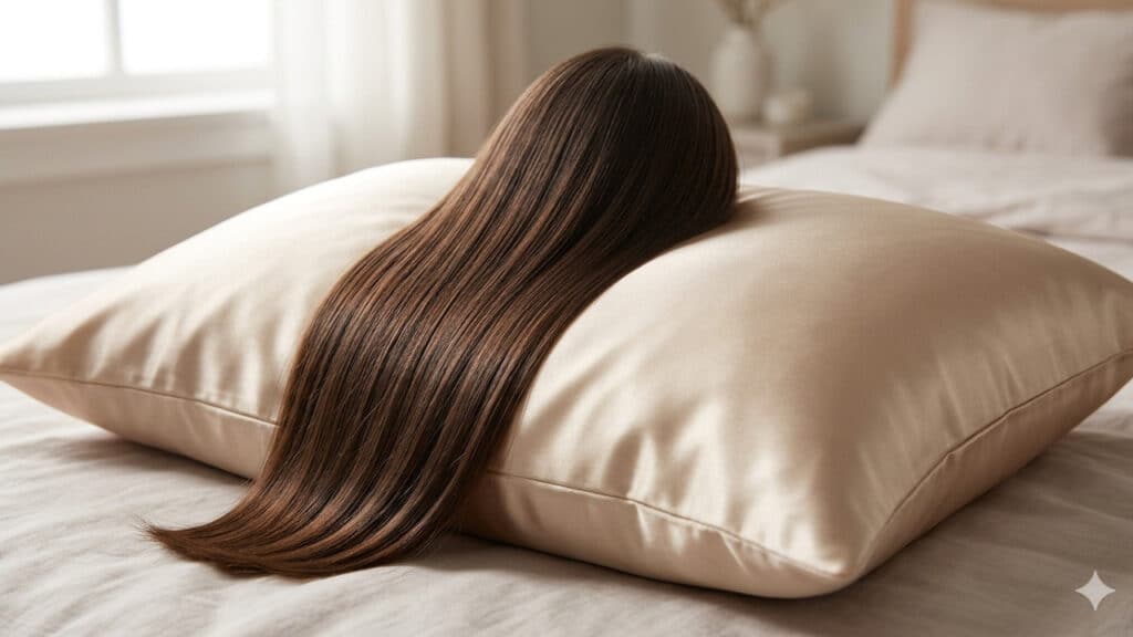 rotina noturna cabelo