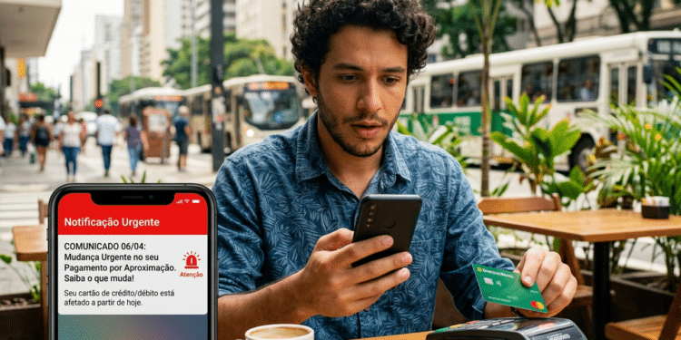Comunicado 06/04 para todos os brasileiros que usam pagamento por aproximação no cartão em 2026