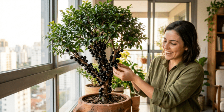 O pé de fruta pouco conhecido que não faz sujeira e é ideal para cultivar em apartamento