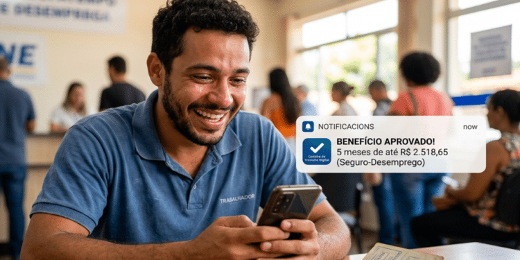 Brasileiros desempregados vão receber auxílio de até R$ 2.518,65 por 5 meses