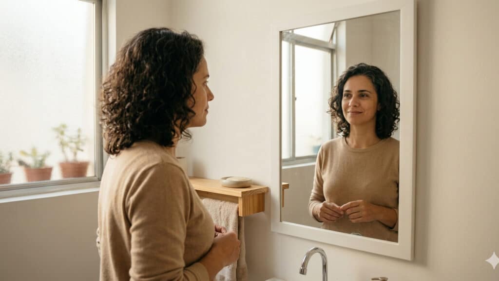 Crise de identidade no espelho