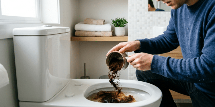 Quais os benefícios de jogar café usado no vaso sanitário: descubra a função desse truque caseiro
