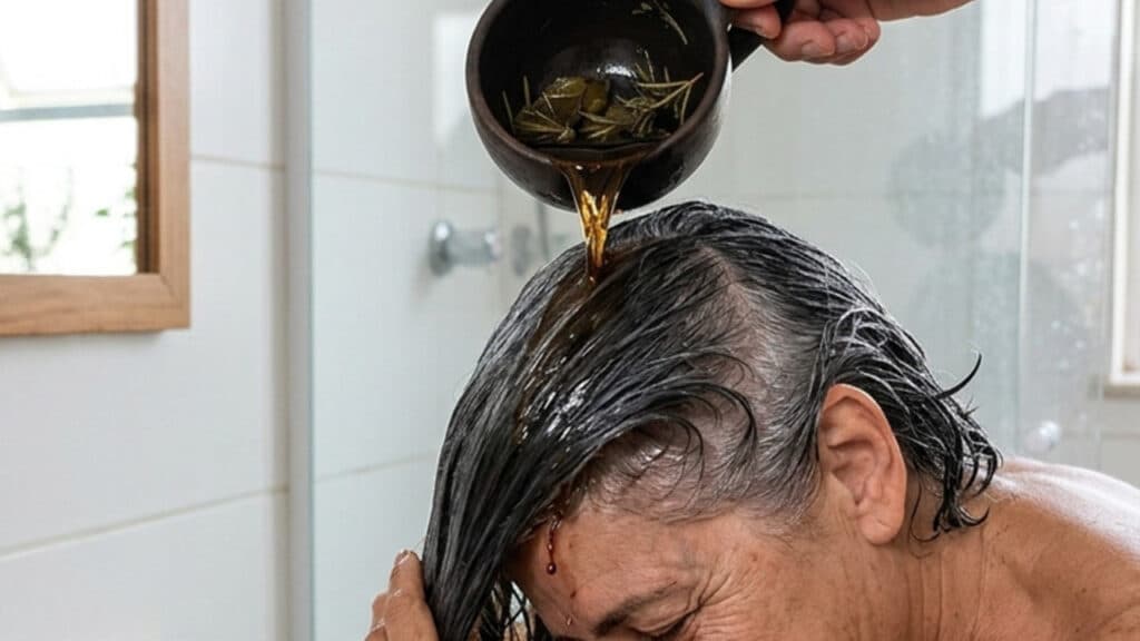 chá de sálvia e alecrim