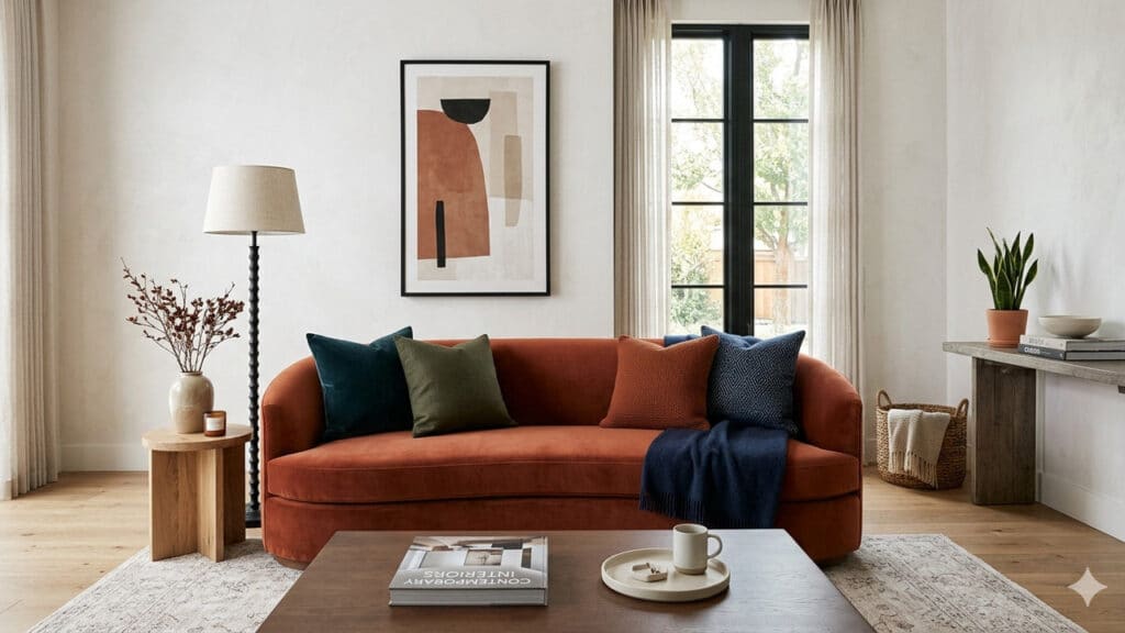 tons terrosos decoração