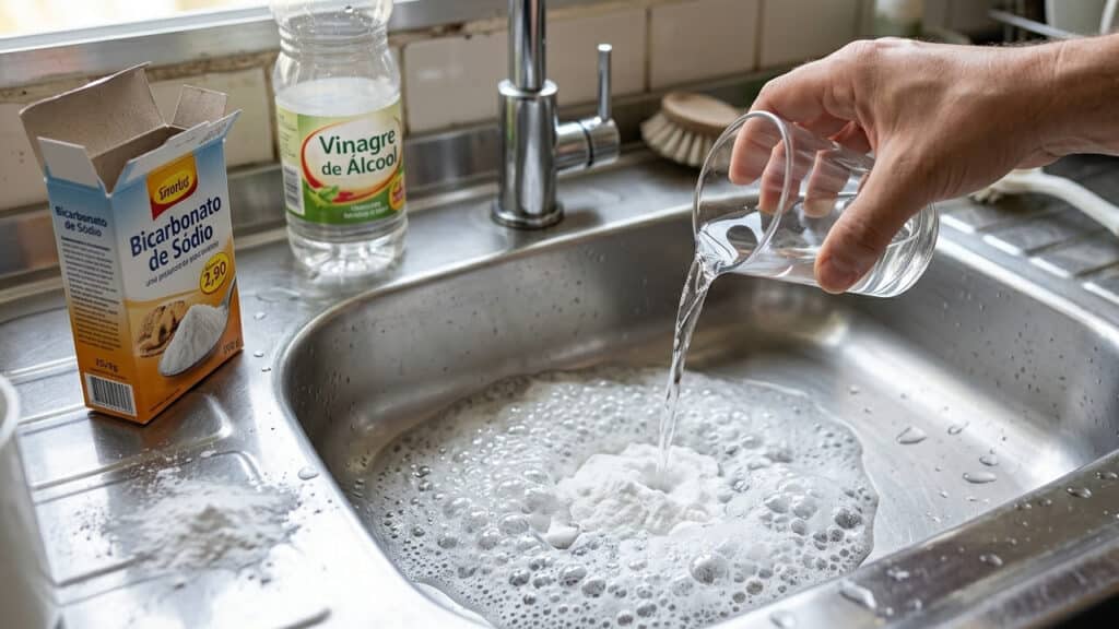 limpeza com vinagre