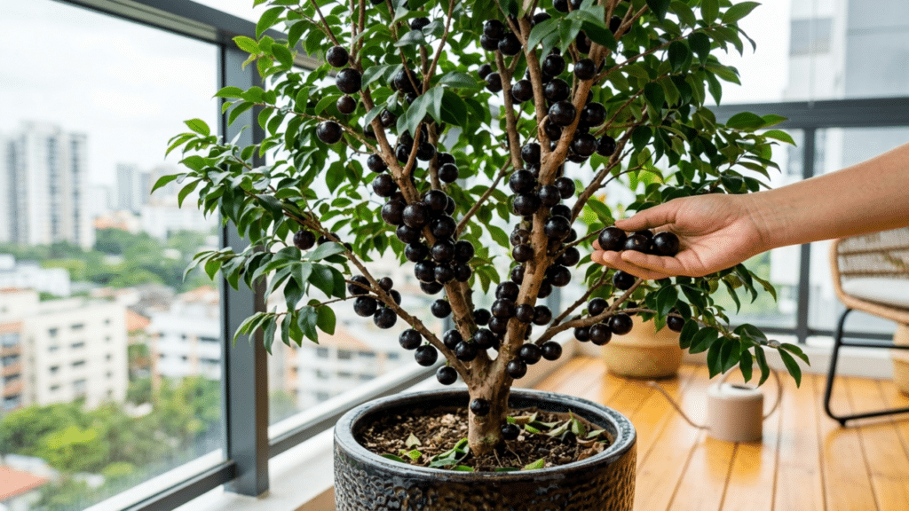 O pé de fruta pouco conhecido que não faz sujeira e é ideal para cultivar em apartamento