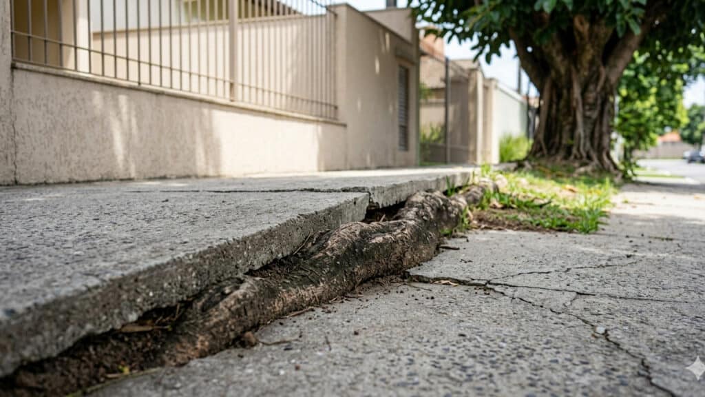 árvores para calçada residência