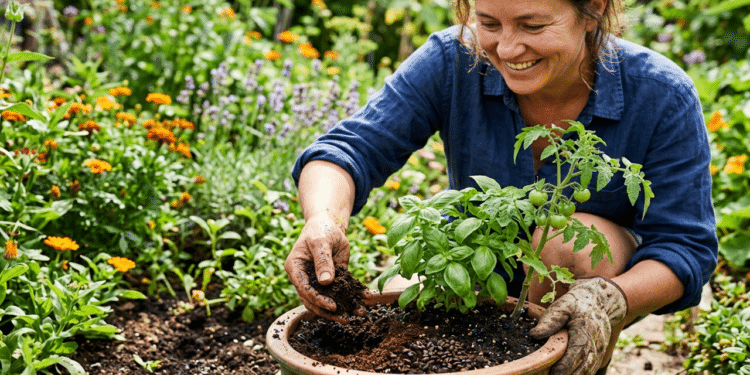 Enterrar borra de café nos vasos e na terra do jardim, para que serve e por que melhora o solo