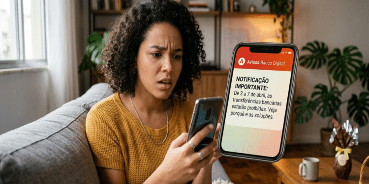 De 3 a 7 de abril, as transferências bancárias estarão proibidas: veja porquê e quais são as soluções