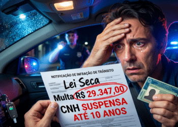 Multa por Lei Seca pode chegar a R$ 30 mil e CNH pode ser suspensa por até 10 anos