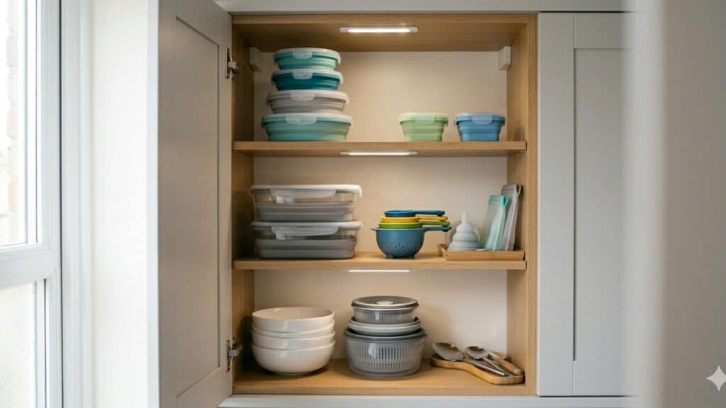 recipientes dobráveis