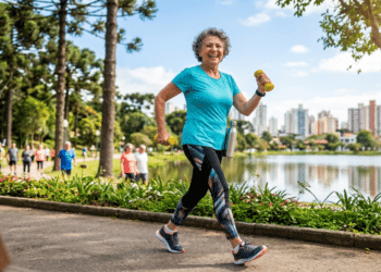 A partir dos 60 anos, você deve fortalecer os músculos com exercícios leves, incluir proteína nas refeições e evitar longos períodos sentado