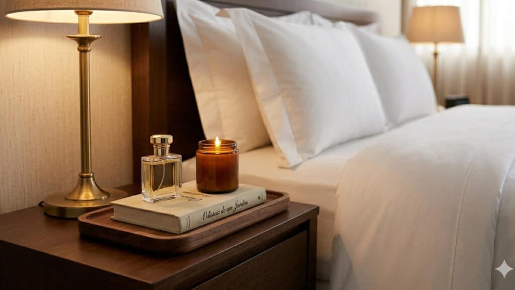 Efeito hotel no quarto