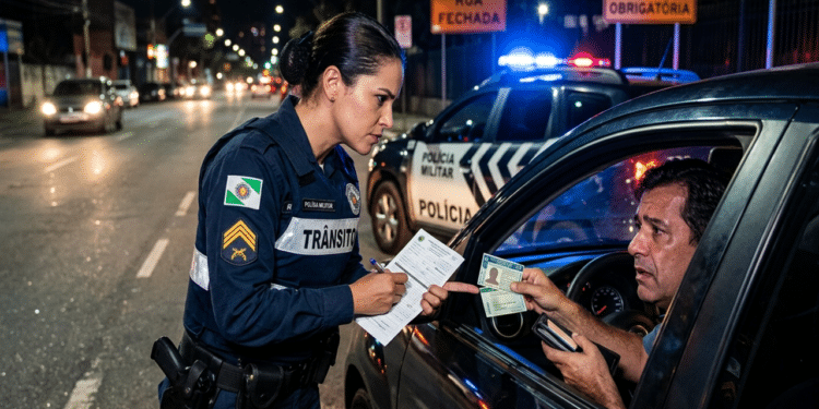 Multa pesada para condutores que não estiverem com esses dois documentos exigidos por lei