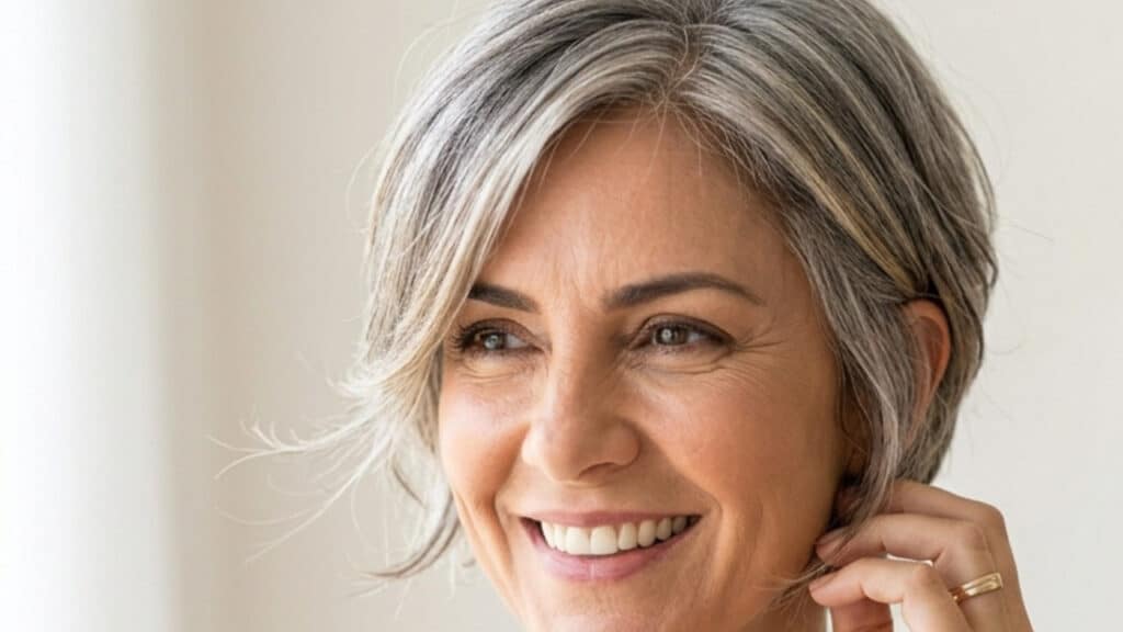 estilos de cabelo 60+