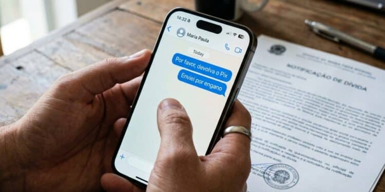 Homem que ficou com Pix de R$ 1.316 por engano é obrigado a devolver na hora