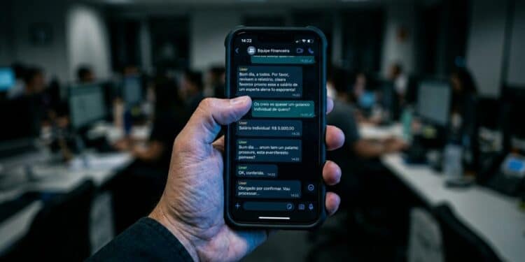 Empresa expõe salário em grupo interno e acaba tendo que indenização em R$ 5 mil funcionária