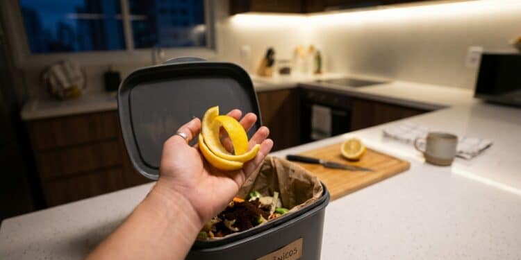 Colocar casca de limão na lixeira antes de dormir: para que serve e por que virou tendência