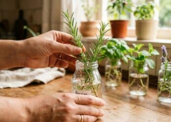 5 plantas aromáticas que sobrevivem só com água e transformam o cheiro da casa