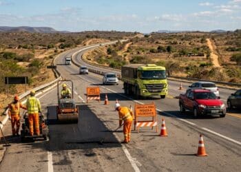 Trechos da BR-116 na Bahia passam por melhorias que fortalecem a fluidez e a segurança viária