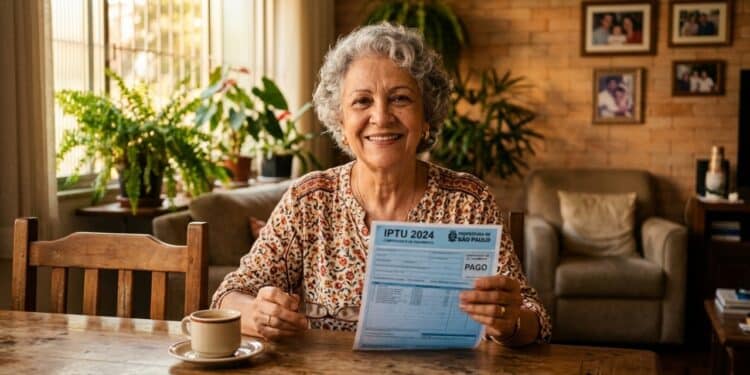 Idosos com 60 anos garantem isenção do IPTU em 2026 com estas regras