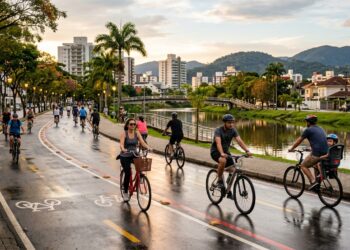 A "Cidade das Bicicletas" conquista com mais quilômetros de ciclovia por habitante no Brasil