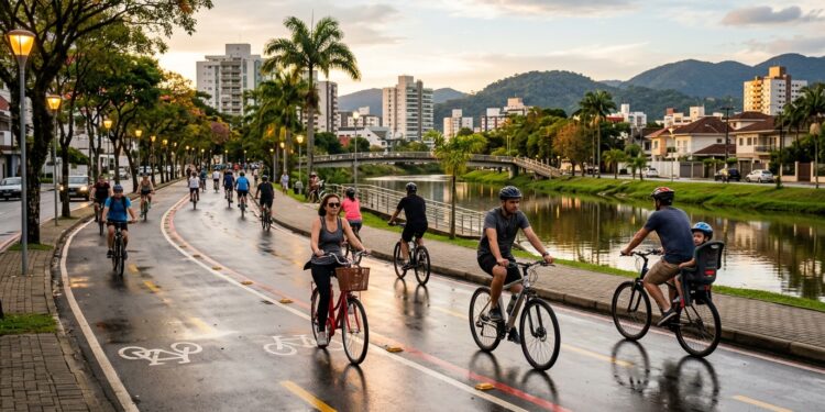 A "Cidade das Bicicletas" conquista com mais quilômetros de ciclovia por habitante no Brasil