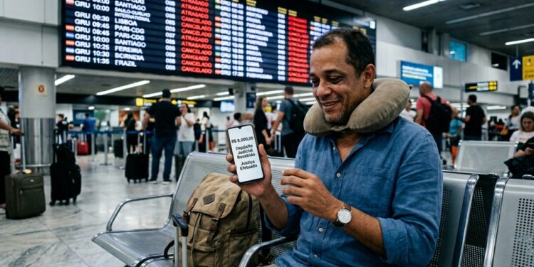 Cliente que esperou 6 horas por atendimento em aeroporto ganha R$ 8 mil na Justiça