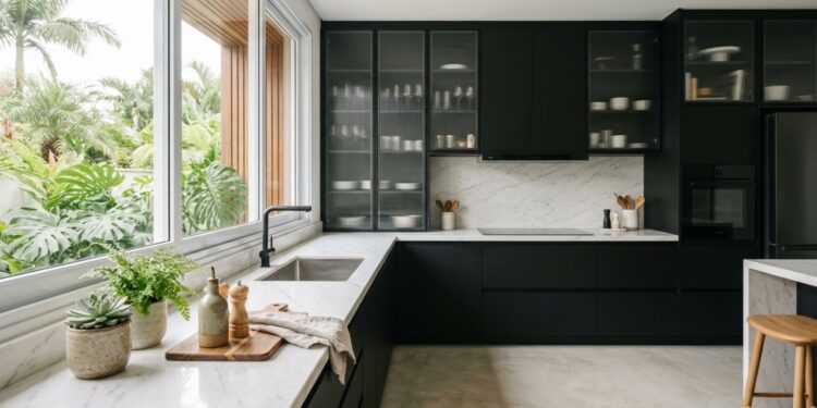 Adeus armários tradicionais: opção de vidro não estufa, não apodrece e está conquistando as casas