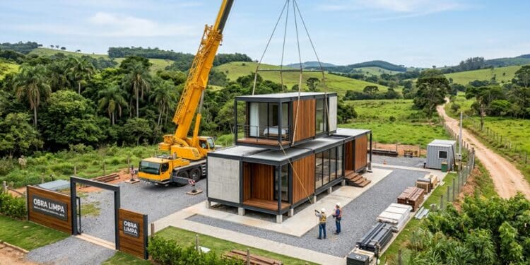 Quanto custa uma casa modular comparada uma tradicional e veja qual compensa mais hoje