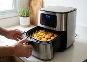 Você economiza tempo na cozinha ao escolher uma air fryer custo-benefício eficiente