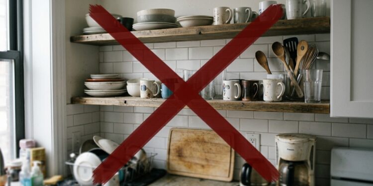 Adeus às prateleiras abertas: a solução mais funcional e moderna para cozinhas pequenas em 2026