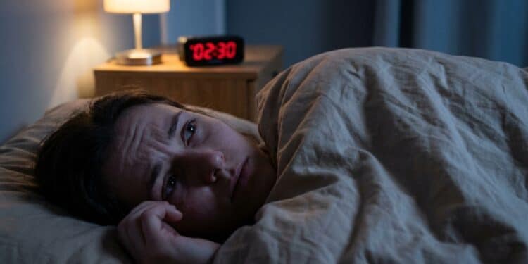 Não é insônia é efeito rebote e entender essa diferença muda completamente a forma de lidar com isso