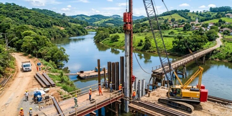 Nova ponte entre São José e Nuporanga começa a sair do papel com investimento de R$ 3,3 milhões e promete uma infraestrutura mais eficiente e confiável para o transporte de pessoas e mercadorias