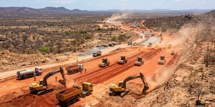 A duplicação da BR-304 avança com R$ 370 milhões, 57,6 quilômetros e terraplenagem em 13 quilômetros