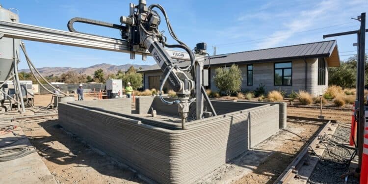 Bairro com casas feitas em impressora 3D entrega imóveis prontos em 24 dias nos EUA por R$ 1,87 milhão