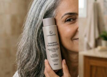 7 shampoos baratinhos para disfarçar cabelos brancos sem encher os fios de química pesada