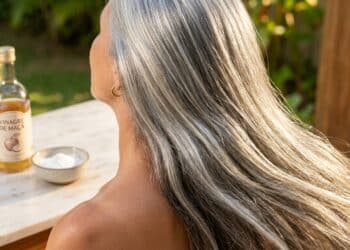 Para que serve aplicar vinagre e bicarbonato em cabelos grisalhos e ter resultados incríveis
