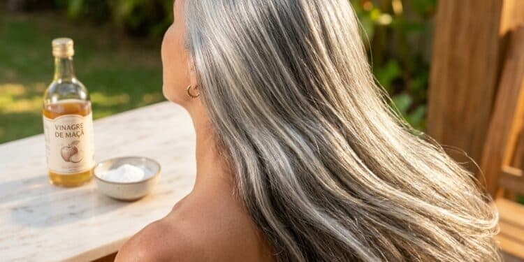 Para que serve aplicar vinagre e bicarbonato em cabelos grisalhos e ter resultados incríveis