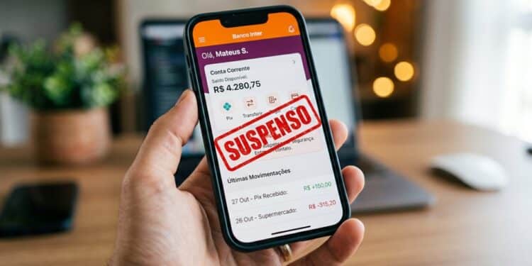 Banco Central ordena suspensão imediata dessas contas bancárias após nova regra do Pix em 2026