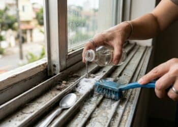 Aplicar bicarbonato de sódio nos trilhos das janelas: para que serve e por que os especialistas em limpeza o recomendam