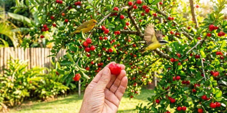 Fruta fácil de cuidar pode ser cultivada no fundo de casa e ainda atrai pássaros