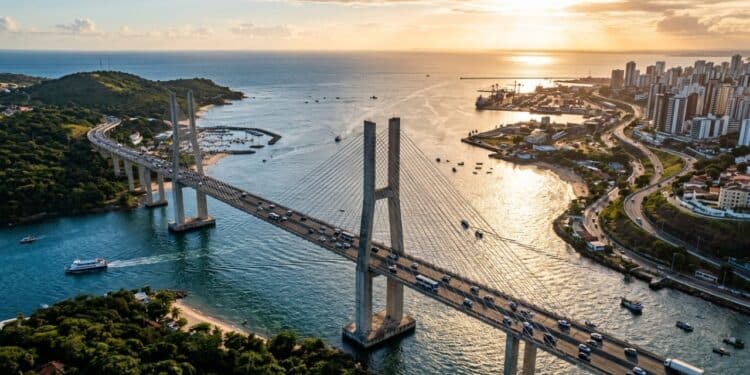 Ponte de Guaratuba recebe nome oficial e reforça obra de R$ 400 milhões no litoral do Paraná