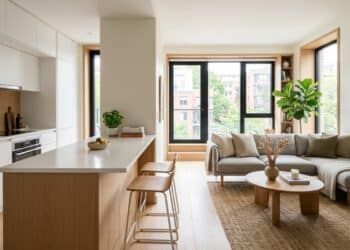 Fim das cozinhas fechadas: a nova tendência integrada que amplia espaços pequenos em apartamentos modernos em 2026