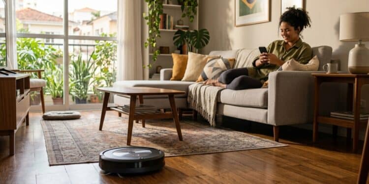 No início, eu não acreditava no robô aspirador de pó, mas agora ele me devolve meia hora da minha vida todos os dias