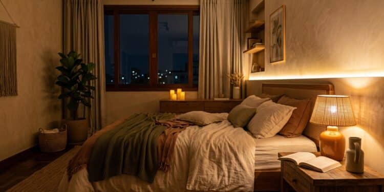 Iluminação “Pôr do Sol”: por que desligar a luz do teto às 20h pode ajudar seus hormônios e seu sono