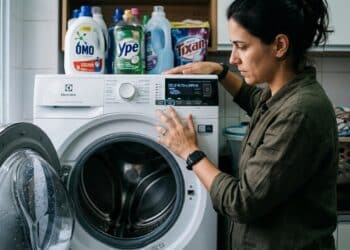 A combinação de apenas dois botões: como fazer sua máquina de lavar se limpar sozinha