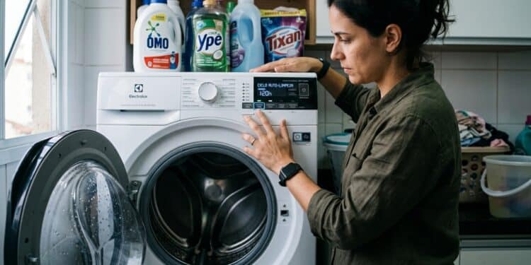 A combinação de apenas dois botões: como fazer sua máquina de lavar se limpar sozinha