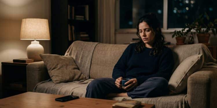 O fenômeno do “Vazio das 21h”: por que você sente solidão mesmo estando cercada de gente?